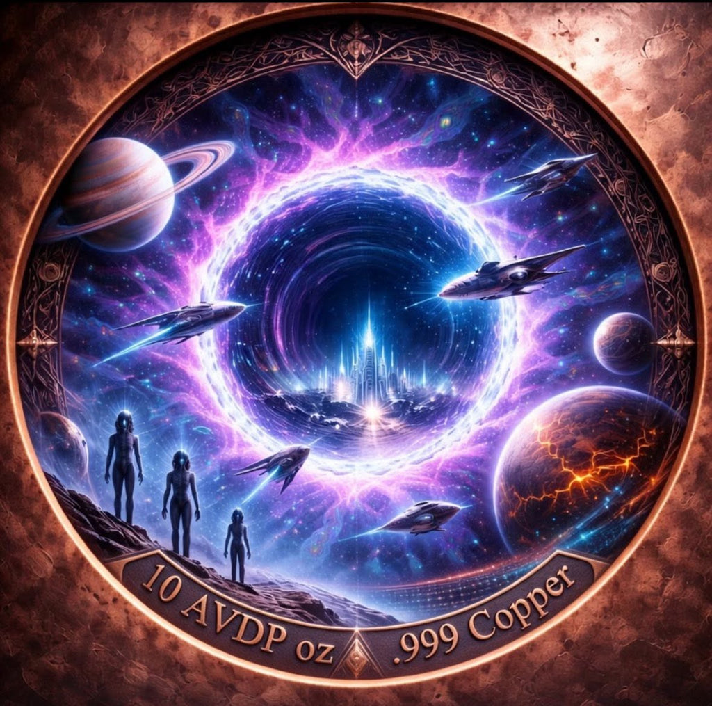 Space Series 2 — 10 oz AVDP Copper Round