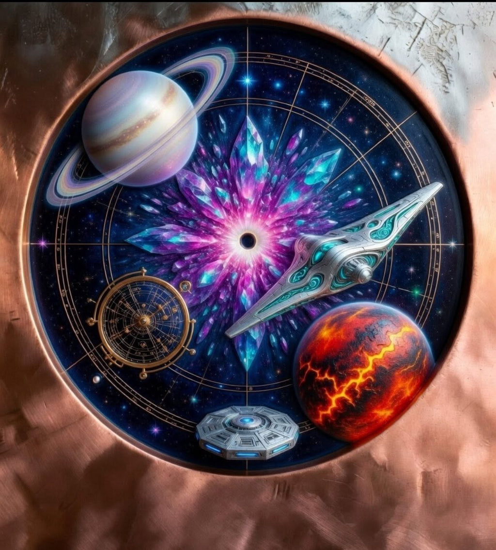 Space Series 2 — 10 oz AVDP Copper Round