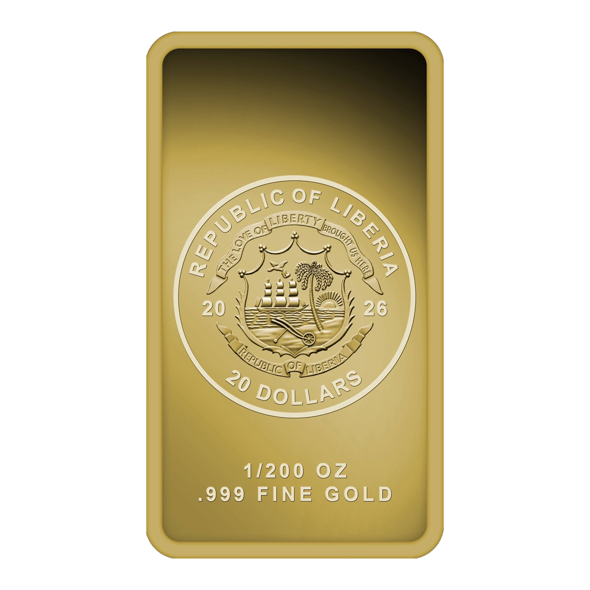 2026 Liberia Firecracker Girl 1/200 oz Gold Coin
