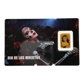 2026 Liberia Dia De Los Muertos Roses 1/1000 oz Gold Coin