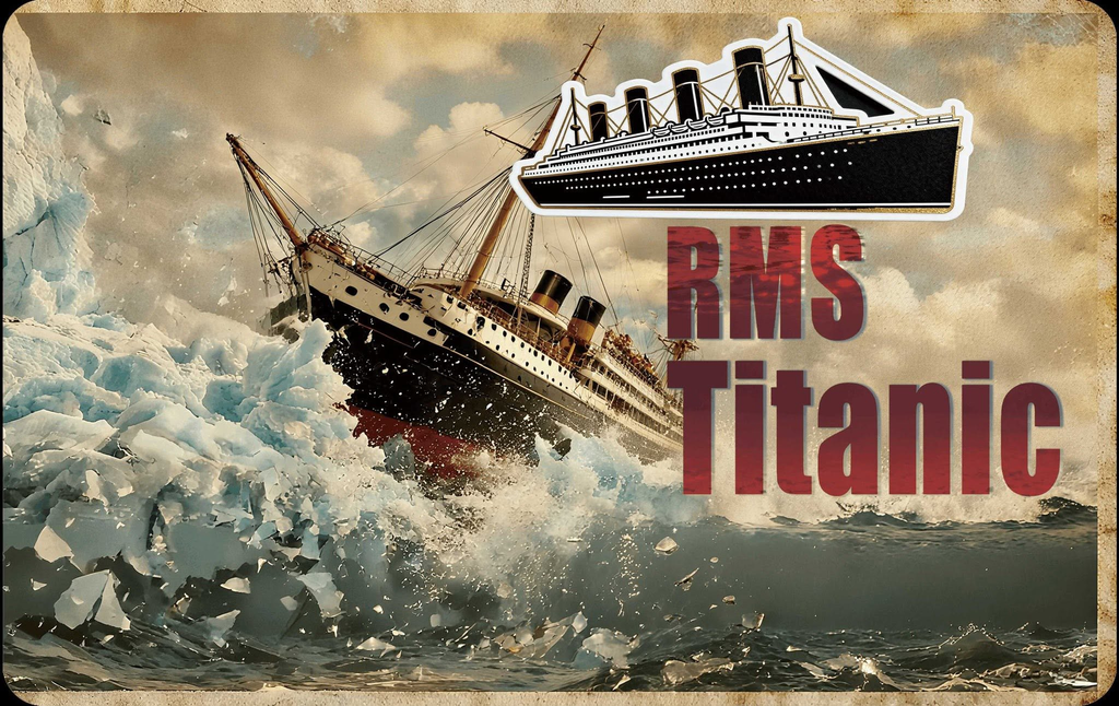 2026 Liberia RMS Titanic 1/1000 oz Gold Coin
