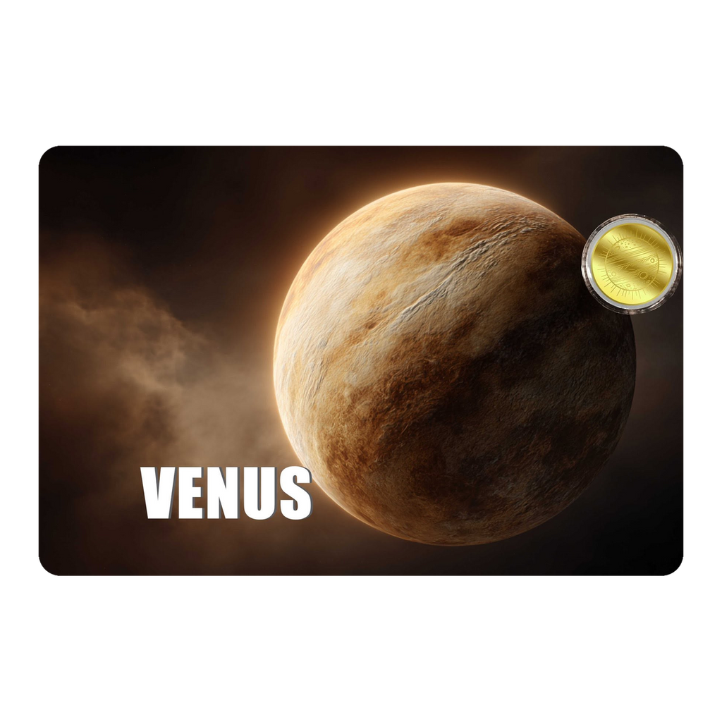 2026 Liberia Venus 1/1000 oz Gold Coin